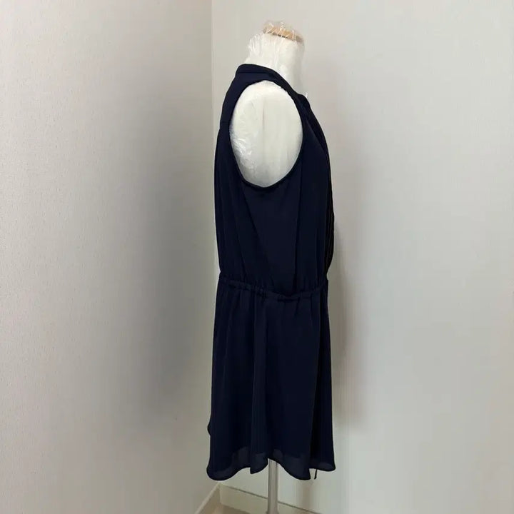 [BUNJANG] GAP Pintuck Blouse Navy L / GAP 핀턱 블라우스 네이비 L
