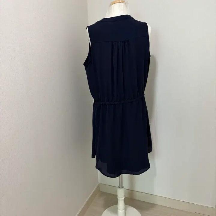 [BUNJANG] GAP Pintuck Blouse Navy L / GAP 핀턱 블라우스 네이비 L