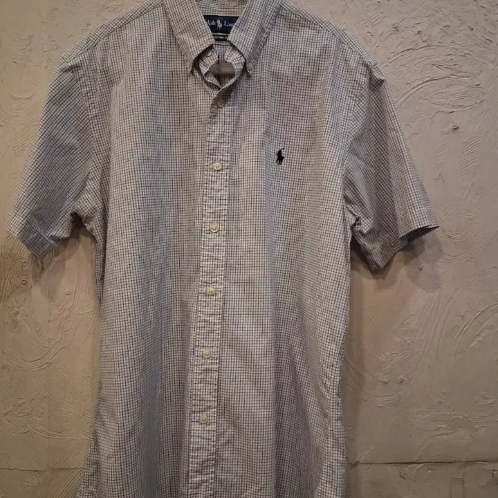 [BUNJANG] Polo Ralph Lauren Short Sleeve Check Shirt / 폴로 랄프로렌 반팔 체크 셔츠