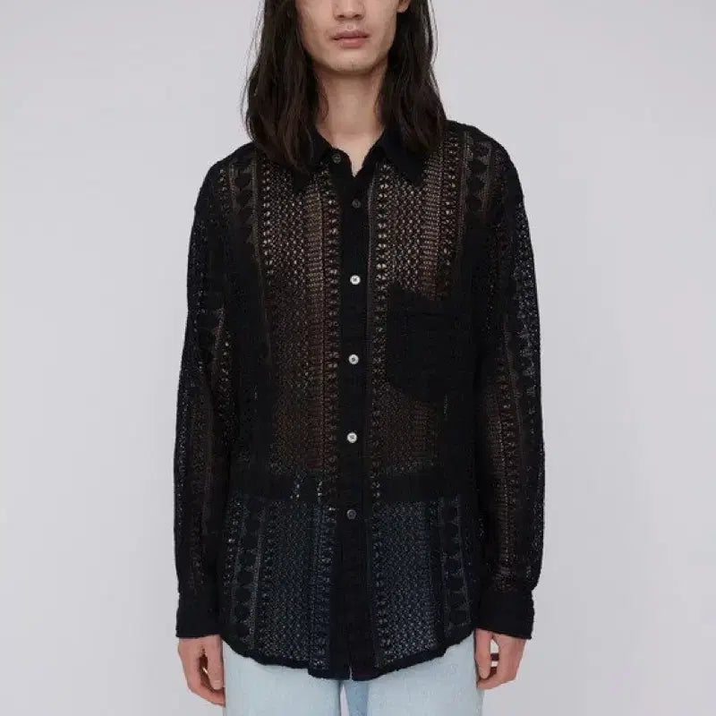 [BUNJANG] Our Legacy Coco Crochet Shirt / 아워레가시 코코 크로쉐 셔츠