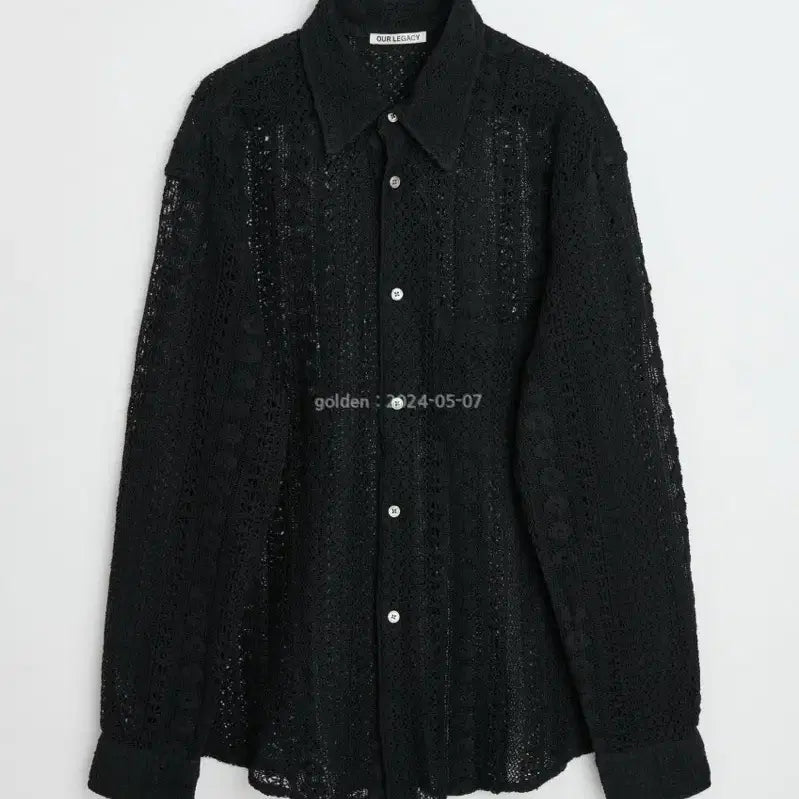[BUNJANG] Our Legacy Coco Crochet Shirt / 아워레가시 코코 크로쉐 셔츠