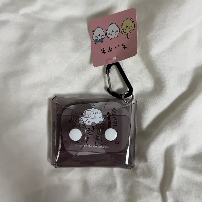 [BUNJANG] Chiikawa Racco Ranker Transparent Pouch Wallet / 치이카와 랏코 랭커 파우치 지갑 정품