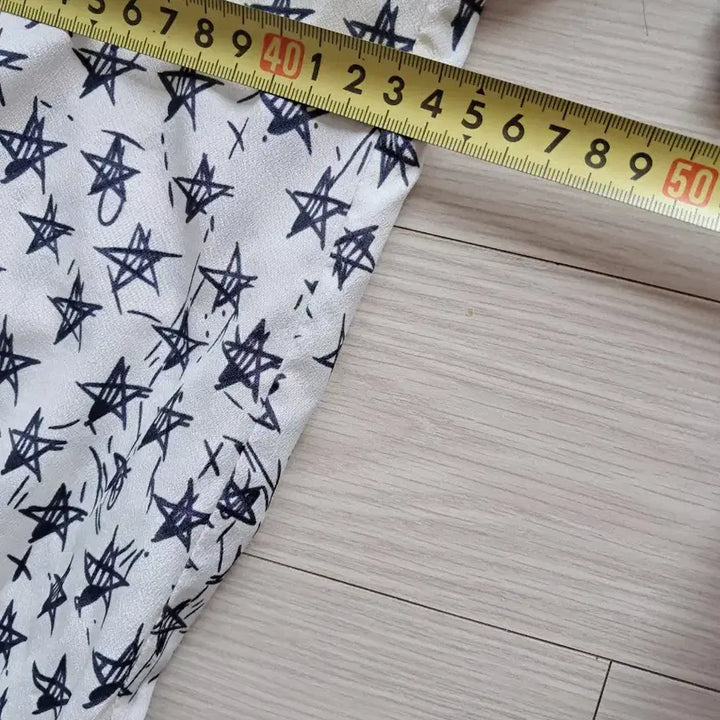 [BUNJANG] THE DAY Linen Blend Star Pattern Dress Size 55 / THE DAY린넨 혼방 별 패턴  원피스 55