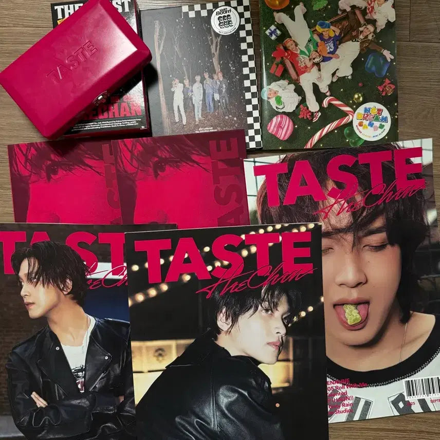 [BUNJANG] NCT Haechan LP Frame Photobook Goods Bundle Set / 엔시티 해찬 엘피 포토북 굿즈 공굿 비공굿 일괄 양도 테이스트 개봉앨범