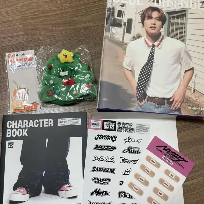 [BUNJANG] NCT Haechan LP Frame Photobook Goods Bundle Set / 엔시티 해찬 엘피 포토북 굿즈 공굿 비공굿 일괄 양도 테이스트 개봉앨범