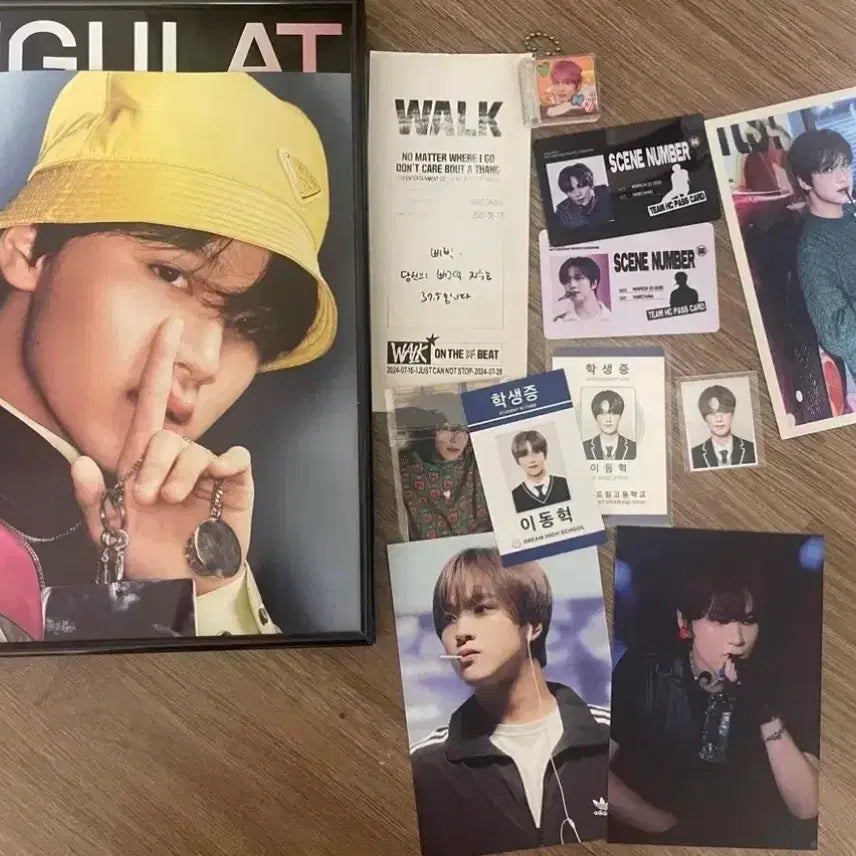 [BUNJANG] NCT Haechan LP Frame Photobook Goods Bundle Set / 엔시티 해찬 엘피 포토북 굿즈 공굿 비공굿 일괄 양도 테이스트 개봉앨범