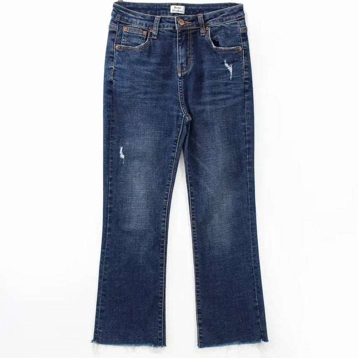 [BUNJANG] Acne Studios Vintage Mid-Wash Denim Bootcut Pants / 아크네 스튜디오 Acne 빈티지 중청 데님 부츠컷 팬츠