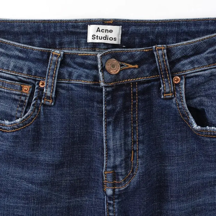 [BUNJANG] Acne Studios Vintage Mid-Wash Denim Bootcut Pants / 아크네 스튜디오 Acne 빈티지 중청 데님 부츠컷 팬츠