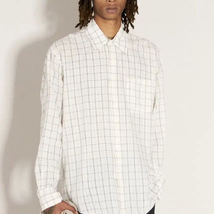 [BUNJANG] Our Legacy Above Check Shirt / 아워레가시 어보브 체크 셔츠