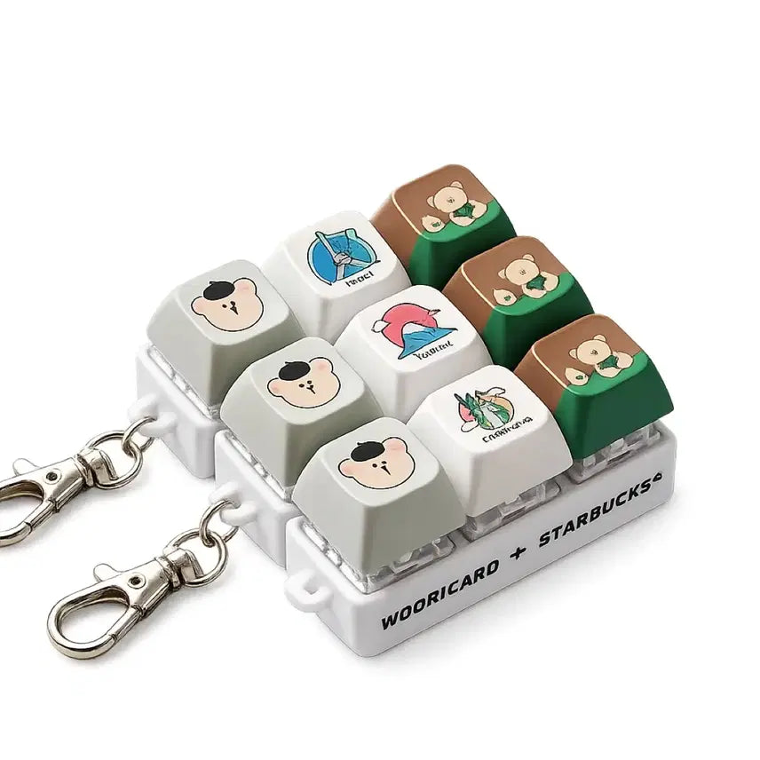 [BUNJANG] Starbucks Lounge Collection Keychain / 스타벅스 키캡 키링 키홀더 장충라운지