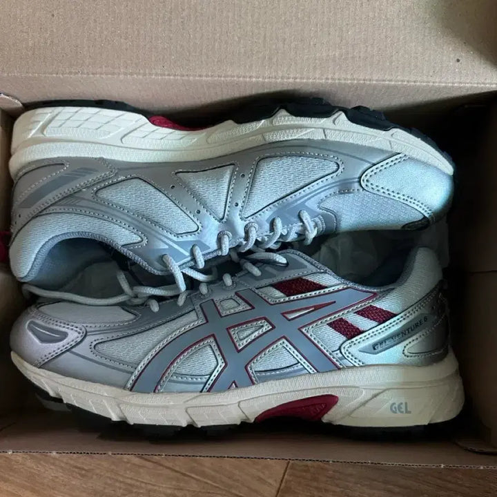 [BUNJANG] Asics Gel-Venture 6 Glacier Grey Citrak / 새상품) 아식스 젤벤쳐 6 글레이셔 그레이 시트락 270 팝니다.