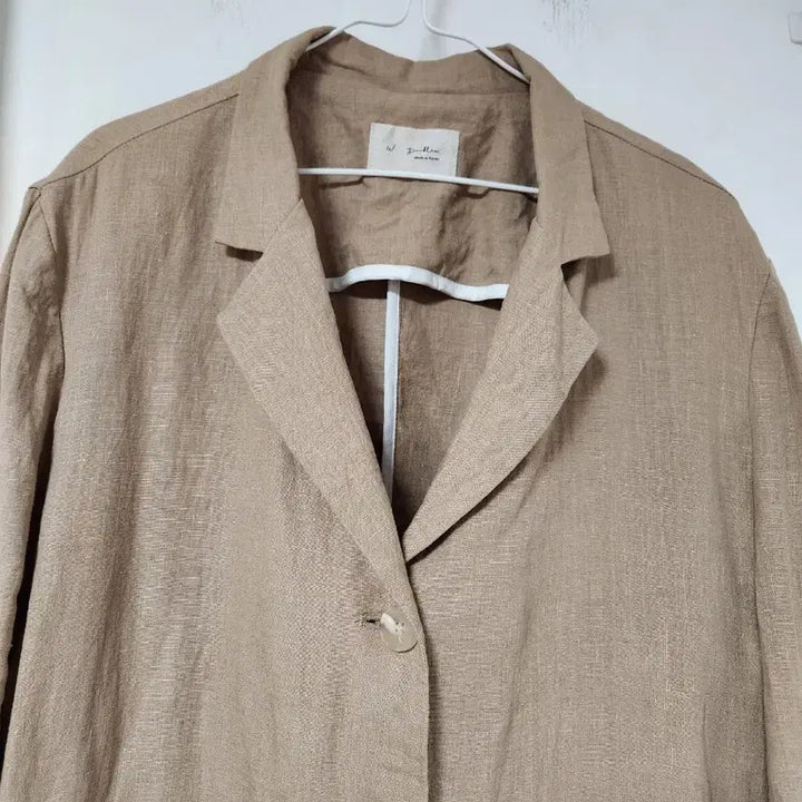 [BUNJANG] Linen Casual Jacket Blazer / 린넨 캐주얼 자켓 블레이저  100~105