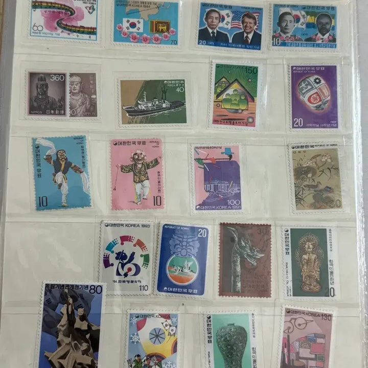[BUNJANG] Korean Stamp Collection Album / 대한민국 우표 컬렉션 앨범 판매합니다