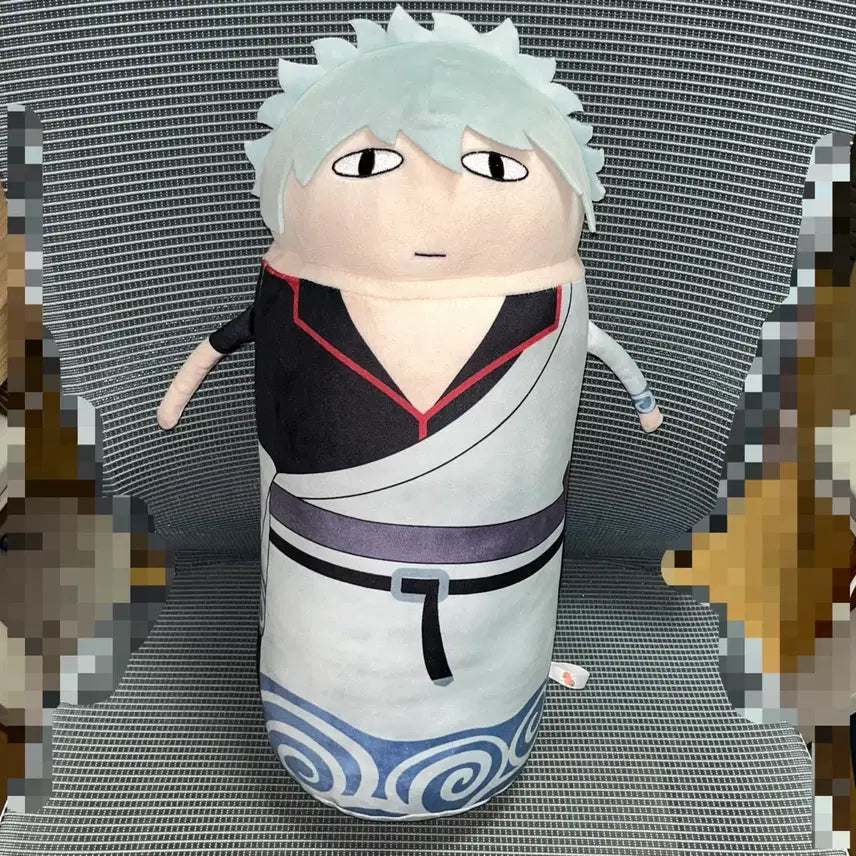 [BUNJANG] Gintama Serious Battle Exhibition Just Weay Sakata Gintoki Cushion / 은혼 진지전 전시회 저스트웨이 사카타 긴토키 베개 쿠션 인형 누이