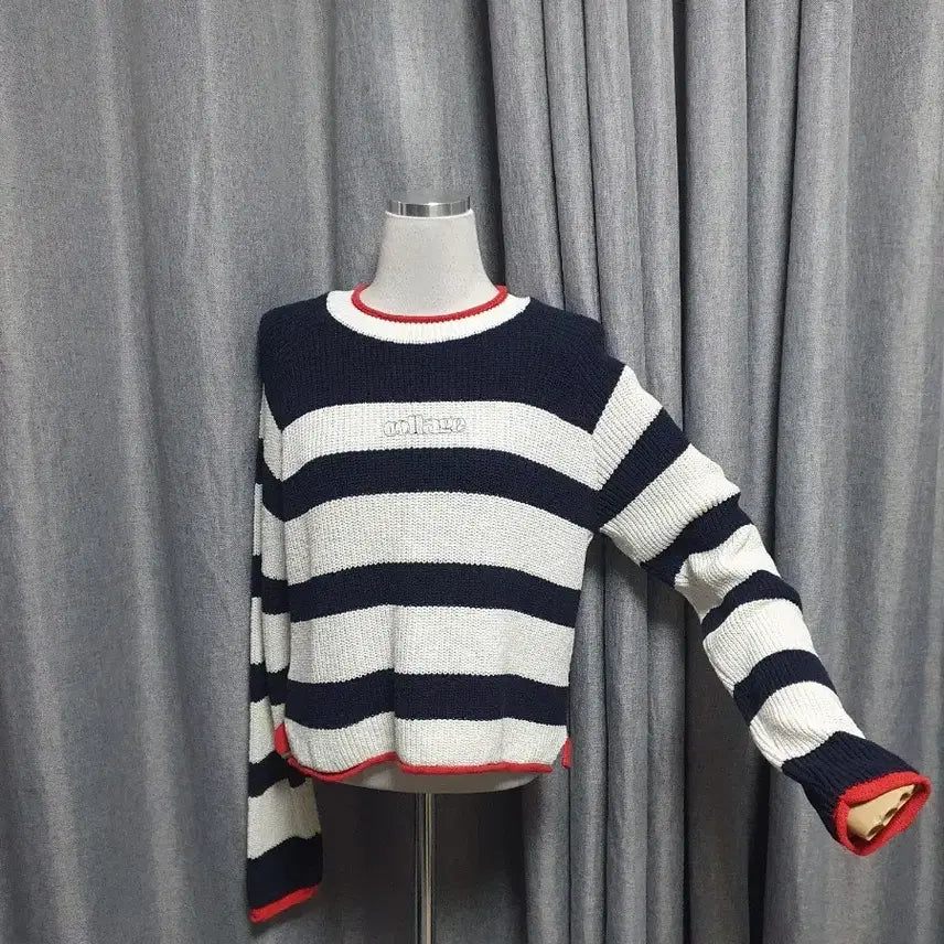 [BUNJANG] It Michaa Cool Stripe Knit / 잇미샤 시원단가라 니트