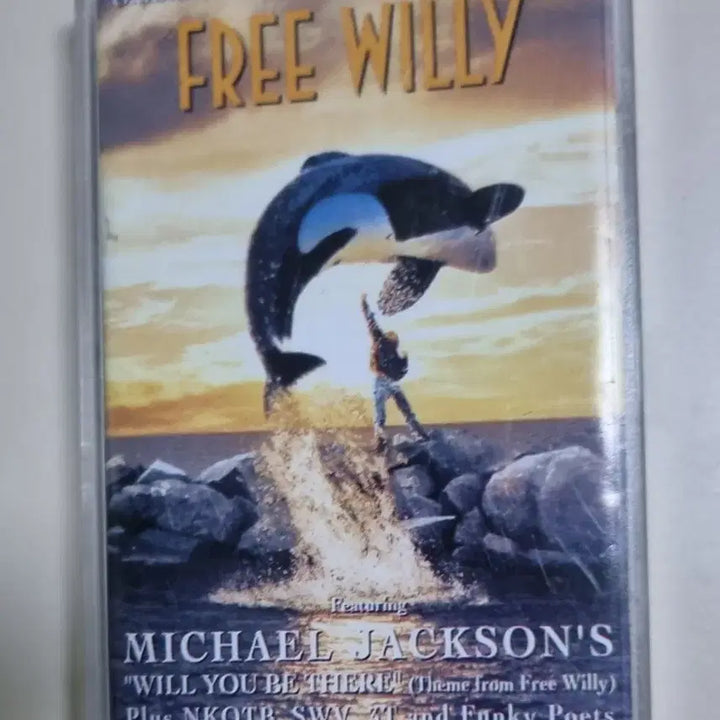 [BUNJANG] Free Willy OST Cassette Tape (Unsealed) / 프리 윌리 OST (개봉 카세트테이프) 마이클잭슨