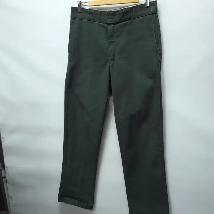 [BUNJANG] Dickies 874 Khaki Work Pants (W32 L32) / 디키즈 874 카키 워크 팬츠 ( W32 L32 )