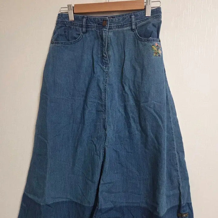 [BUNJANG] Thursday Island Vintage Denim Skirt / 써스데이아일랜드 빈티지 데님 스커트 25~26