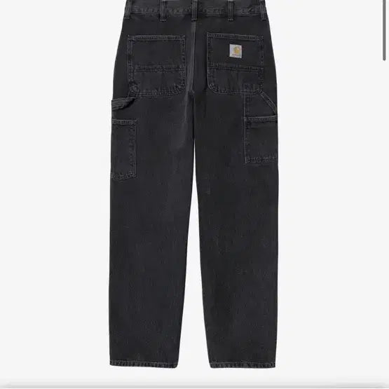 [BUNJANG] Carhartt Single Knee Pants Black Stone Washed / 칼하트 싱글 니 팬츠