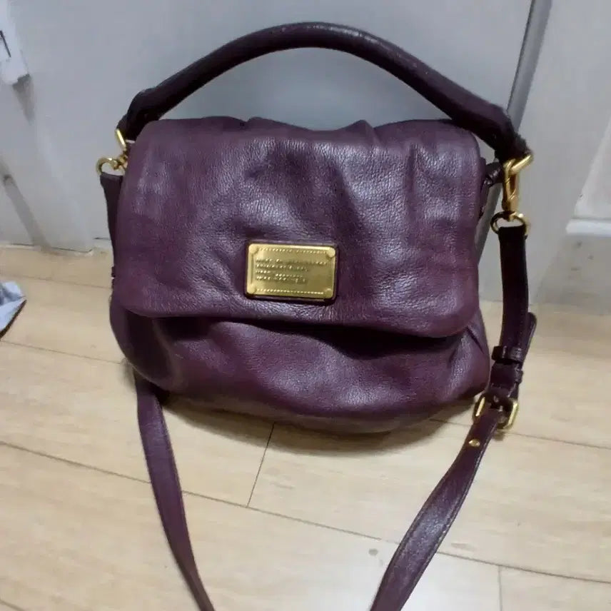 [BUNJANG] Marc Jacobs Shoulder Bag Burgundy / 마크제이콥스 숄더백 버건디