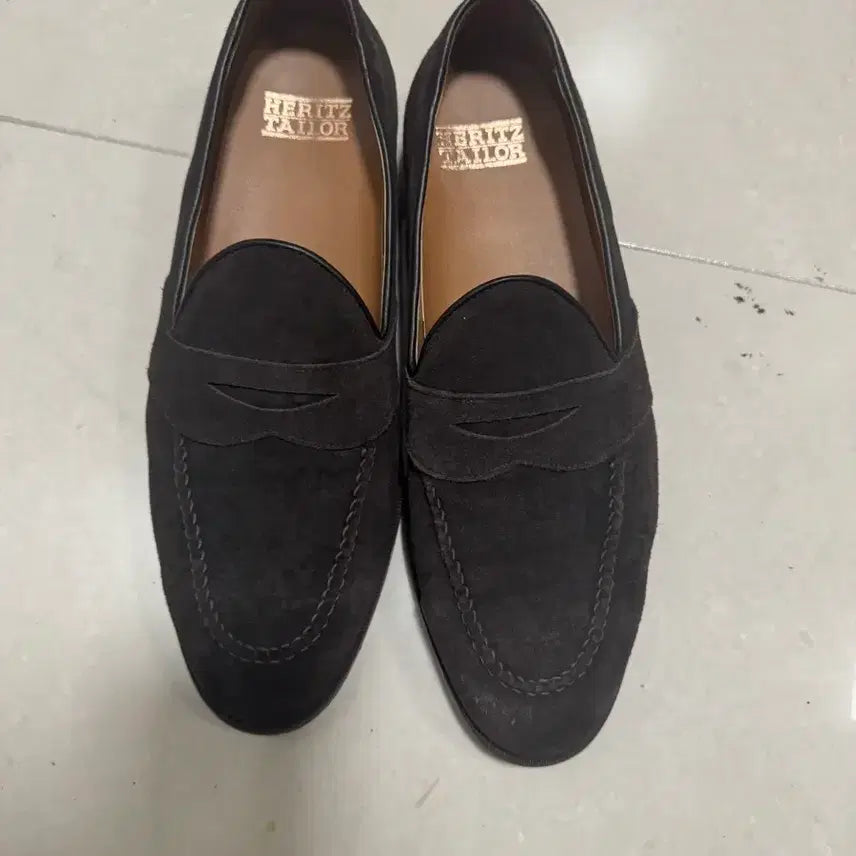 [BUNJANG] HERITZ TAILOR Suede Loafers 270mm / HERITZ TAILOR 스웨이드 로퍼 270