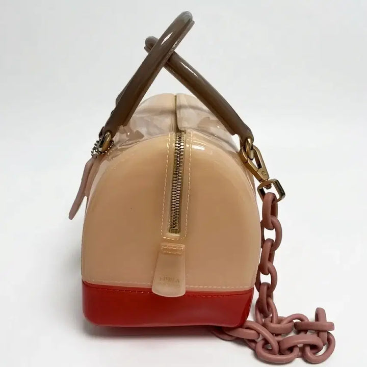 [BUNJANG] Furla Candy Jelly Shoulder Bag with Chain / Furla 훌라 캔디 젤리백 숄더백 체인
