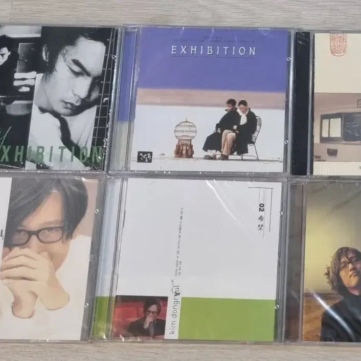 [BUNJANG] Jeon Jeon Ryul Ho (Kim Dong Ryul) 1-3 Studio Albums Bundle (6 CDs, Sealed) / 전람회 1-3집, 김동률 1-3집 / 총 6장 (미개봉 CD)