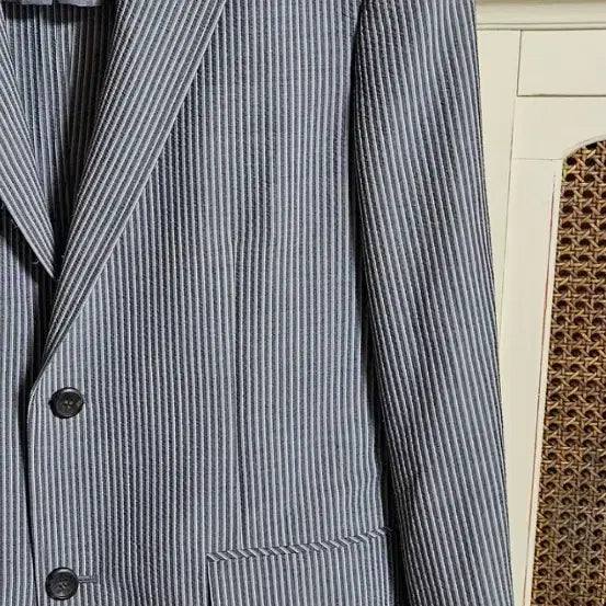 [BUNJANG] Brooks Hill Seersucker Stripe Jacket Size 100 / (새옷수준,정품)브룩스힐 봄여름용 시어서커 스프라이트 마이 자켓 100