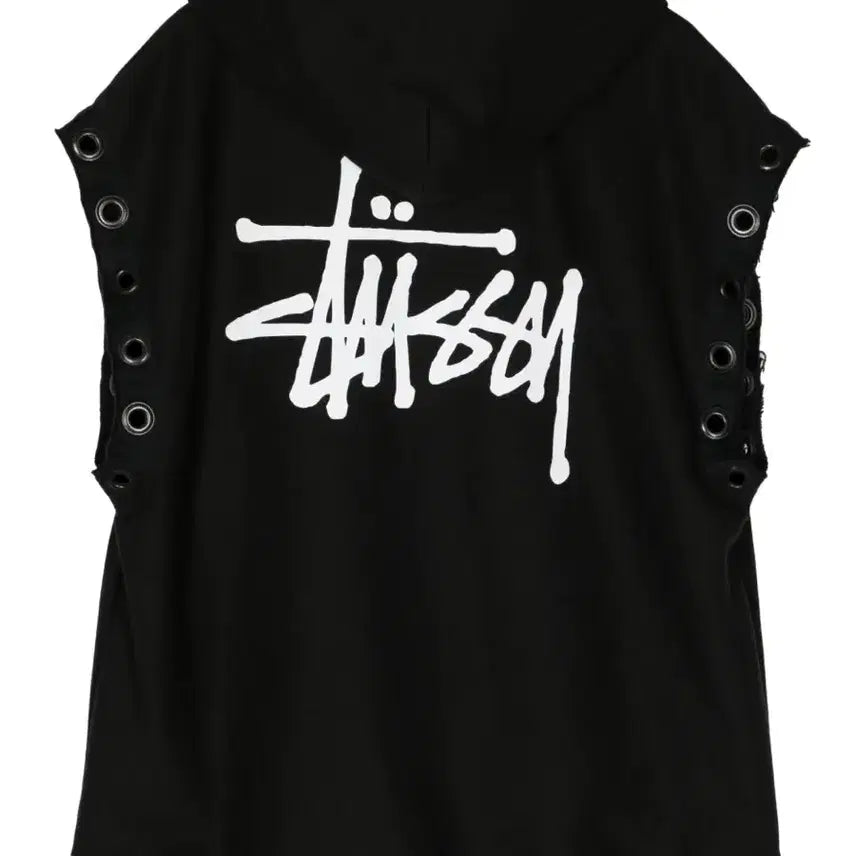 [BUNJANG] Stussy x Junya Watanabe Sleeveless Hoodie / 스투시 준야와타나베 슬리브리스 후드
