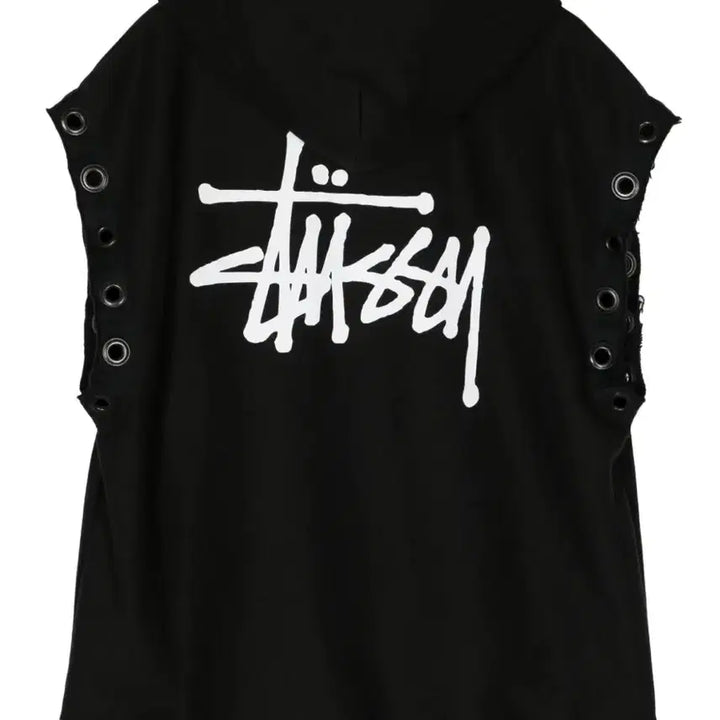 [BUNJANG] Stussy x Junya Watanabe Sleeveless Hoodie / 스투시 준야와타나베 슬리브리스 후드