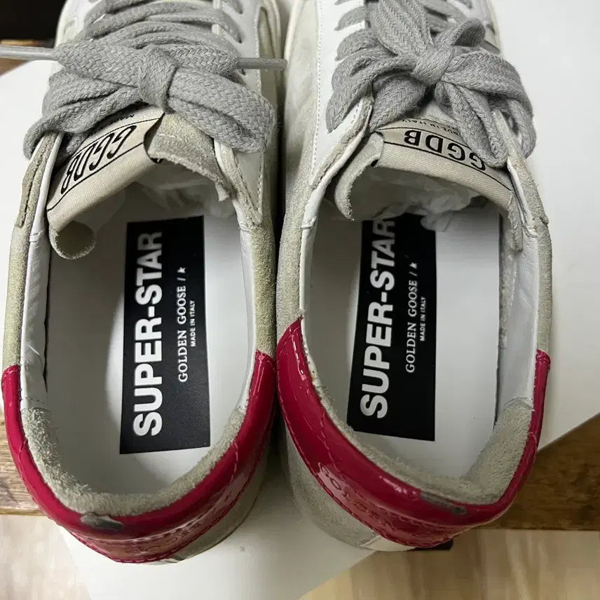[BUNJANG] Golden Goose Superstar Pink Tab Sneakers / 골든구스 스니커즈 GGDB 핑크탭