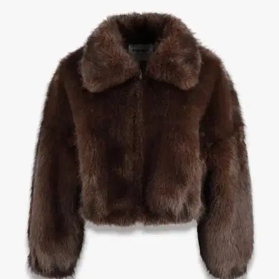 [BUNJANG] Myob Aspen Faux Fur Bomber Jacket / 마이아이코 Aspen Faux Fur Bomber Jacket