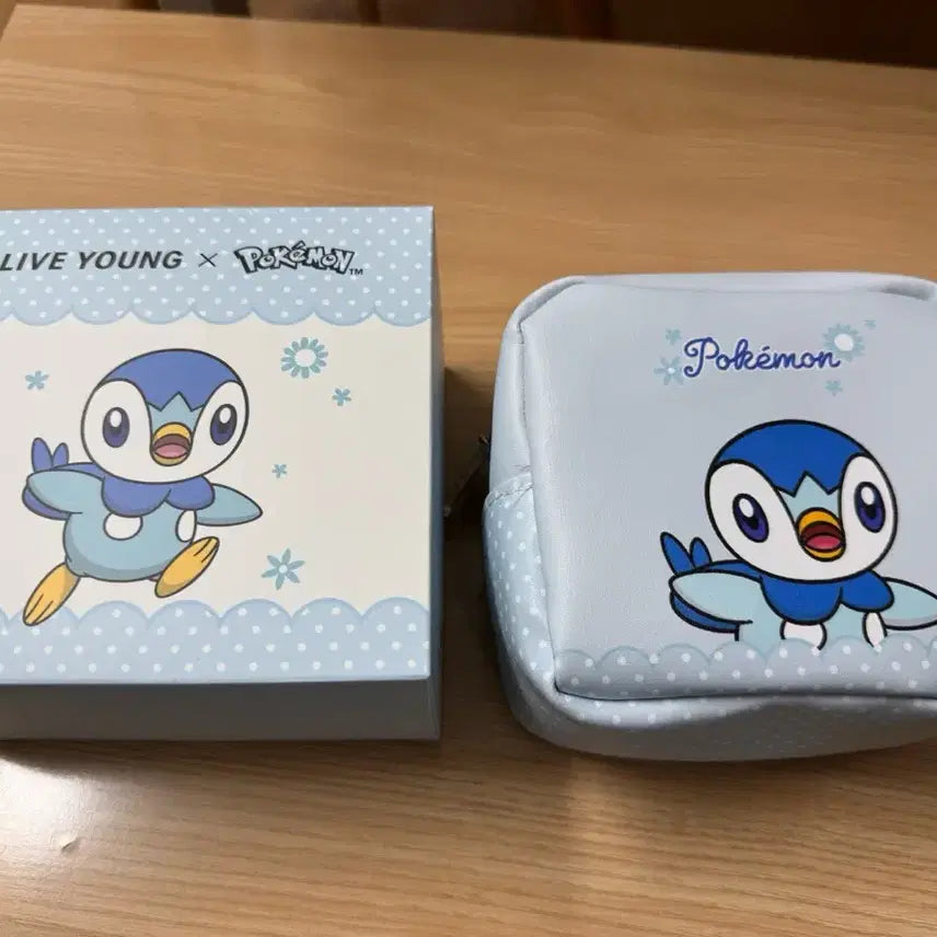 [BUNJANG] Pokemon Piplup Pouch / 올리브영 포켓몬 팽도리 파우치