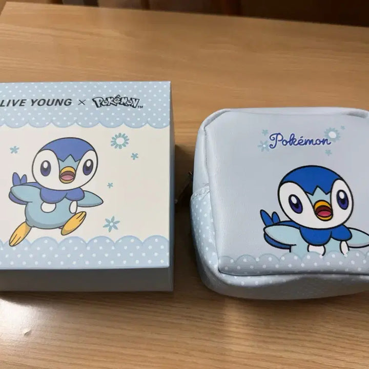 [BUNJANG] Pokemon Piplup Pouch / 올리브영 포켓몬 팽도리 파우치