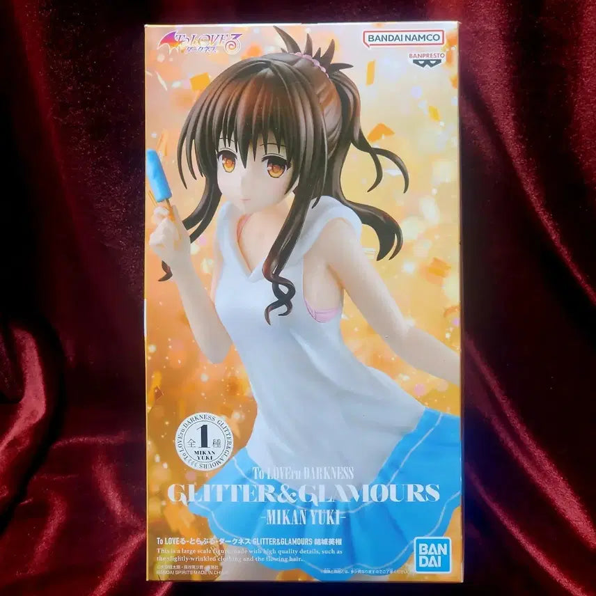 [BUNJANG] To Love Ru Yuki Mikan Glitter Glamorous Figure (Opened, Unused) / 단순개봉.미전시)글리터 글래머러스 투러브 트러블 유우키 미캉 피규어