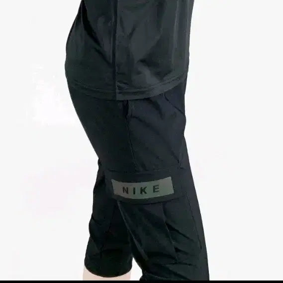 [BUNJANG] Nike Black Cargo 7/8 Length Pants / 나이키 블랙  카고 7부 바지