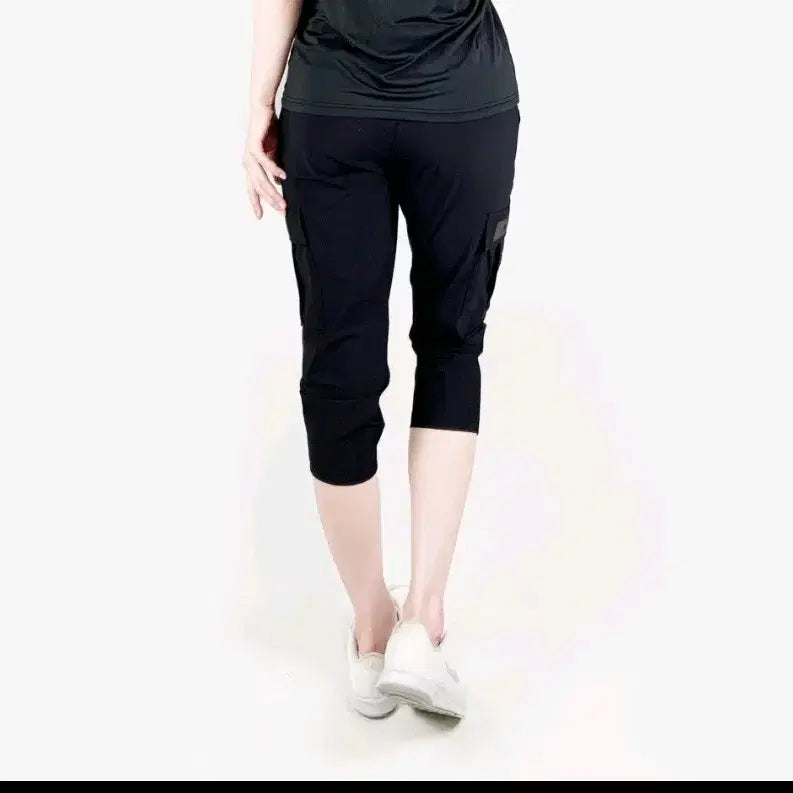 [BUNJANG] Nike Black Cargo 7/8 Length Pants / 나이키 블랙  카고 7부 바지
