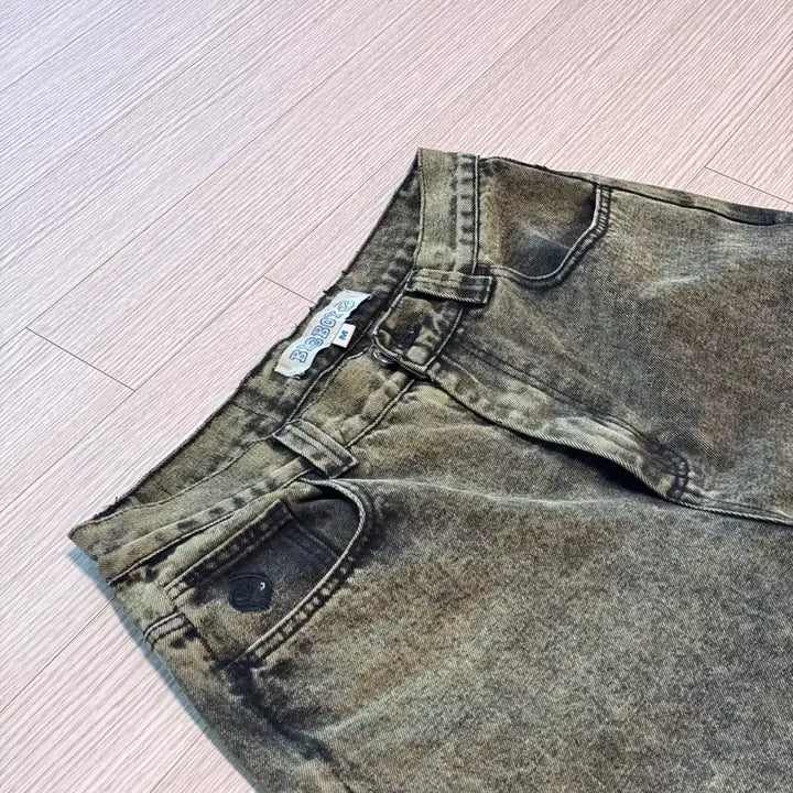 [BUNJANG] Polar Skate Co. Big Boy Baggy Fit Jeans Khaki M / 폴라스케이트 빅보이 카키 M 배기 polarskateco bigboy
