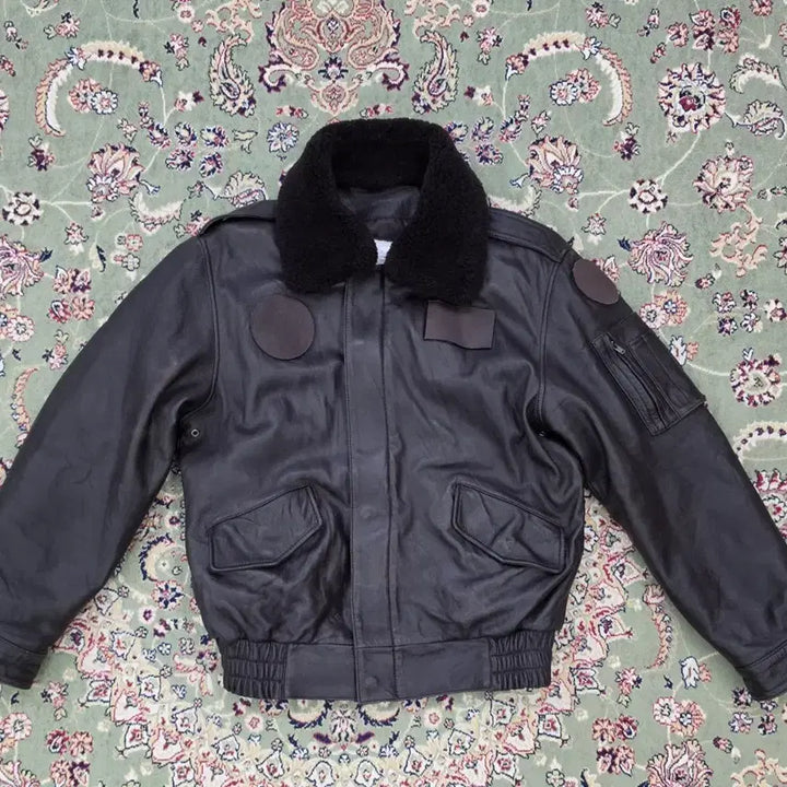 [BUNJANG] Republic of Korea Air Force Pilot Genuine Leather A2 Jacket / [최종할인] 국군조종사 양가죽 A2 자켓 95
