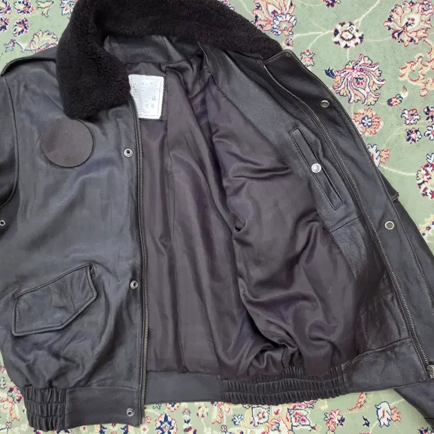 [BUNJANG] Republic of Korea Air Force Pilot Genuine Leather A2 Jacket / [최종할인] 국군조종사 양가죽 A2 자켓 95
