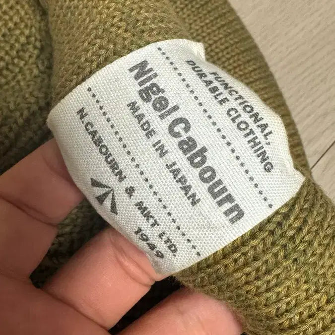 [BUNJANG] Nigel Cabourn Cotton Watch Cap Beanie / 나이젤카본 코튼 비니 와치캡