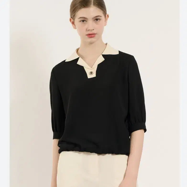 [BUNJANG] BCBG High-Quality Crepe Blouse / 신상 BCBG 고퀄 블라우스 66