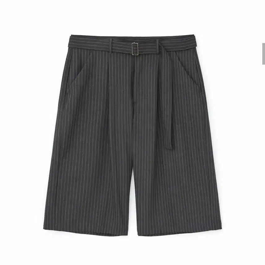 [BUNJANG] DNSR Bermuda Slacks Charcoal S / DNSR 버뮤다슬랙스 챠콜 S