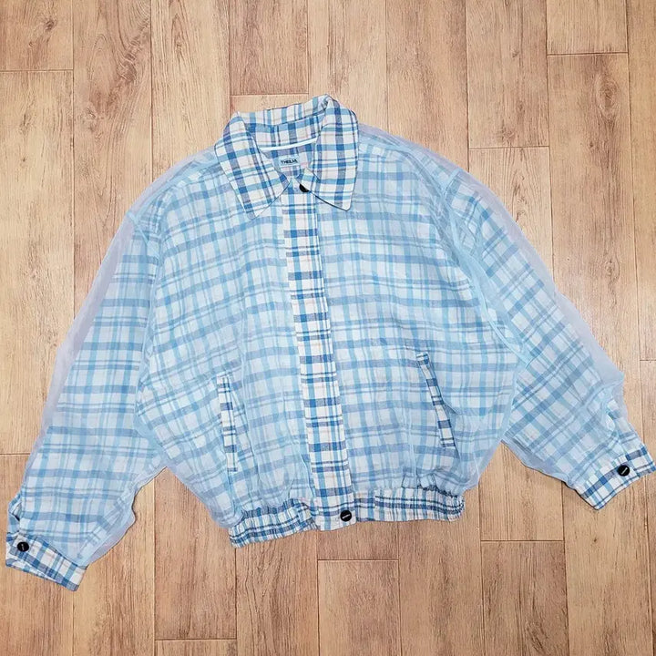 [BUNJANG] THE ILMA Checked Jumper Oversized Fit / 더일마(THE ILMA) 시에 체크점퍼 프리사이즈
