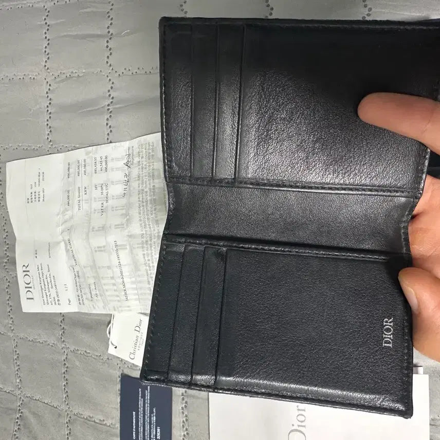 [SOLD OUT] 디올 오블리크 카드지갑 풀구성