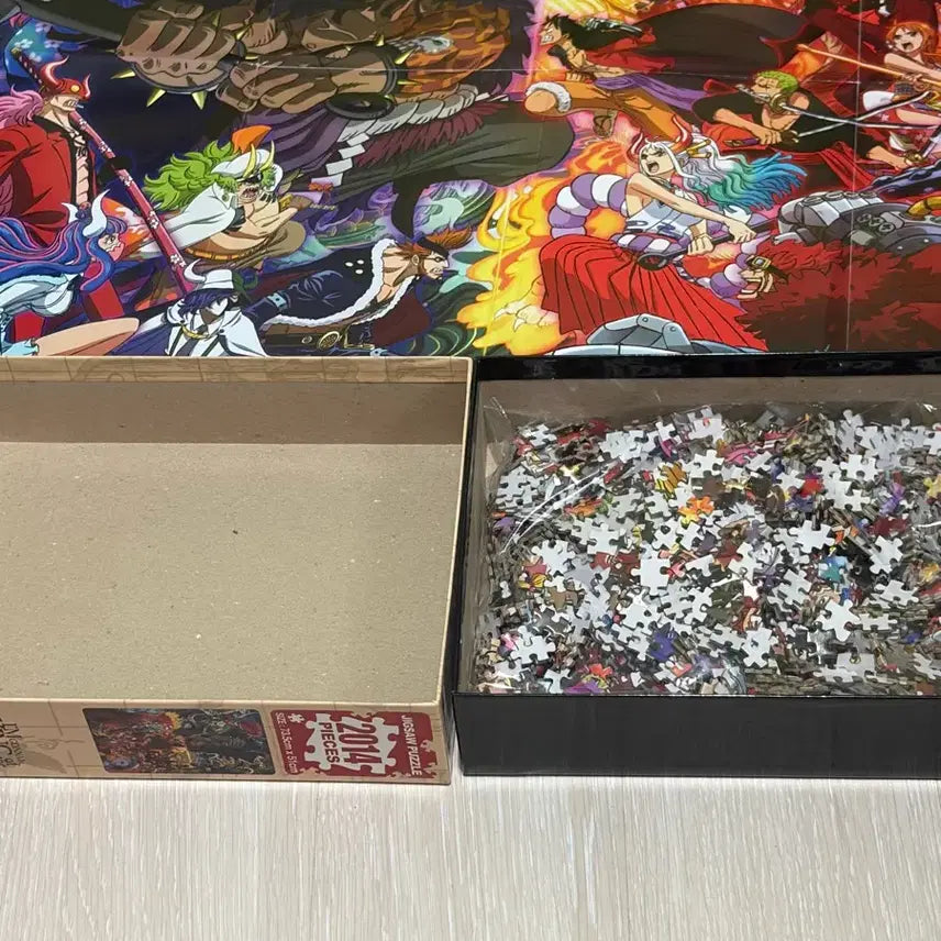 [BUNJANG] One Piece 2014 Block Jigsaw Puzzle / 원피스 퍼즐 2014블록