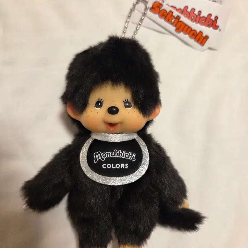 [BUNJANG] Monchhichi Colors Keychain Black / <당일 발송> 정품/새상품) 몬치치 블랙 인형 키링