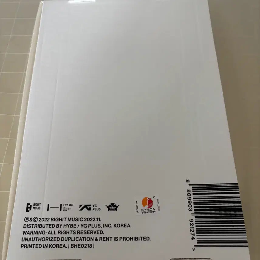 [BUNJANG] BTS RM Indigo Book Edition Unsealed Album / Bts rm indigo 개봉앨범 북에디션 버전