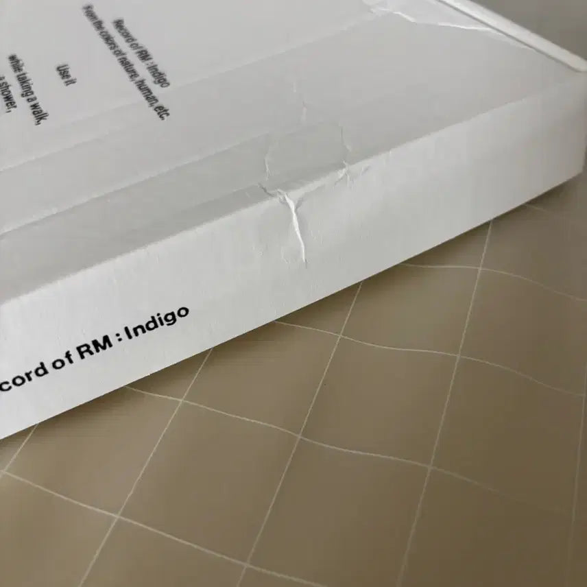 [BUNJANG] BTS RM Indigo Book Edition Unsealed Album / Bts rm indigo 개봉앨범 북에디션 버전
