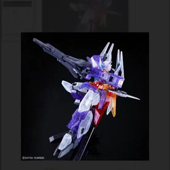 [BUNJANG] Gundam Build Divers Re:RISE Urraven Gundam Limited Clear Model Kit / 건담리미티드클리어 빌드다이버즈 리라이즈 유라벤건담